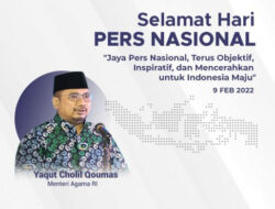 Menag: Pers Berkontribusi Positif dalam Perkuat Moderasi Beragama di Indonesia